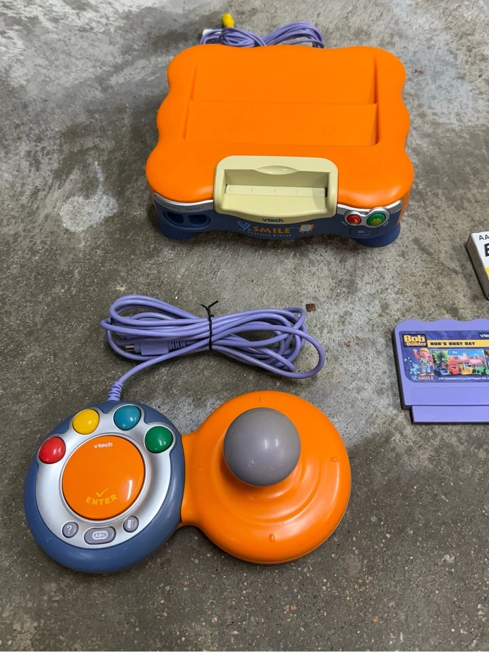 VTech V Smile Learning System Bundle 3 Games Tested